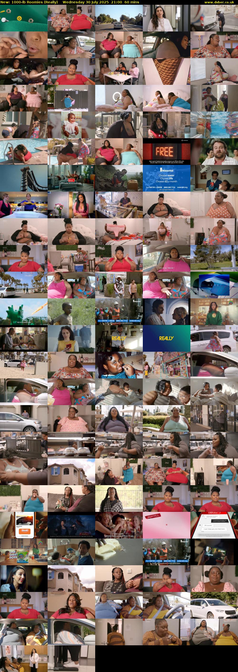 1000-lb Roomies (Really) Wednesday 30 July 2025 21:00 - 22:00