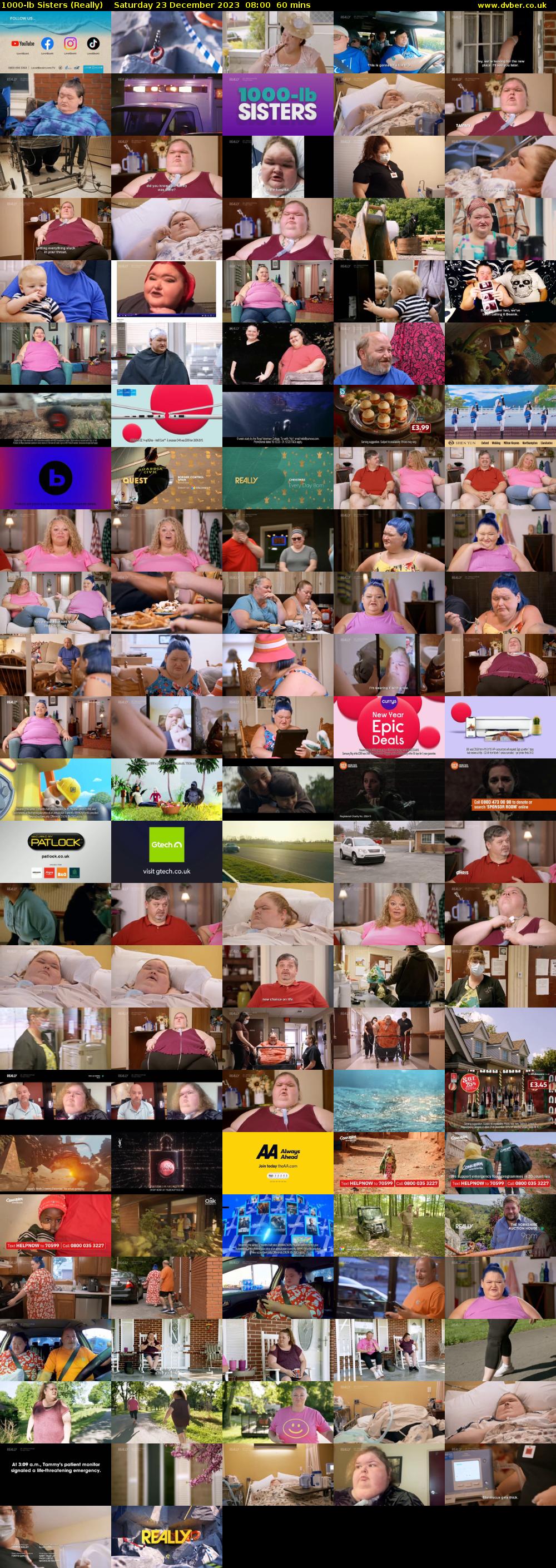 1000-lb Sisters (Really) Saturday 23 December 2023 08:00 - 09:00