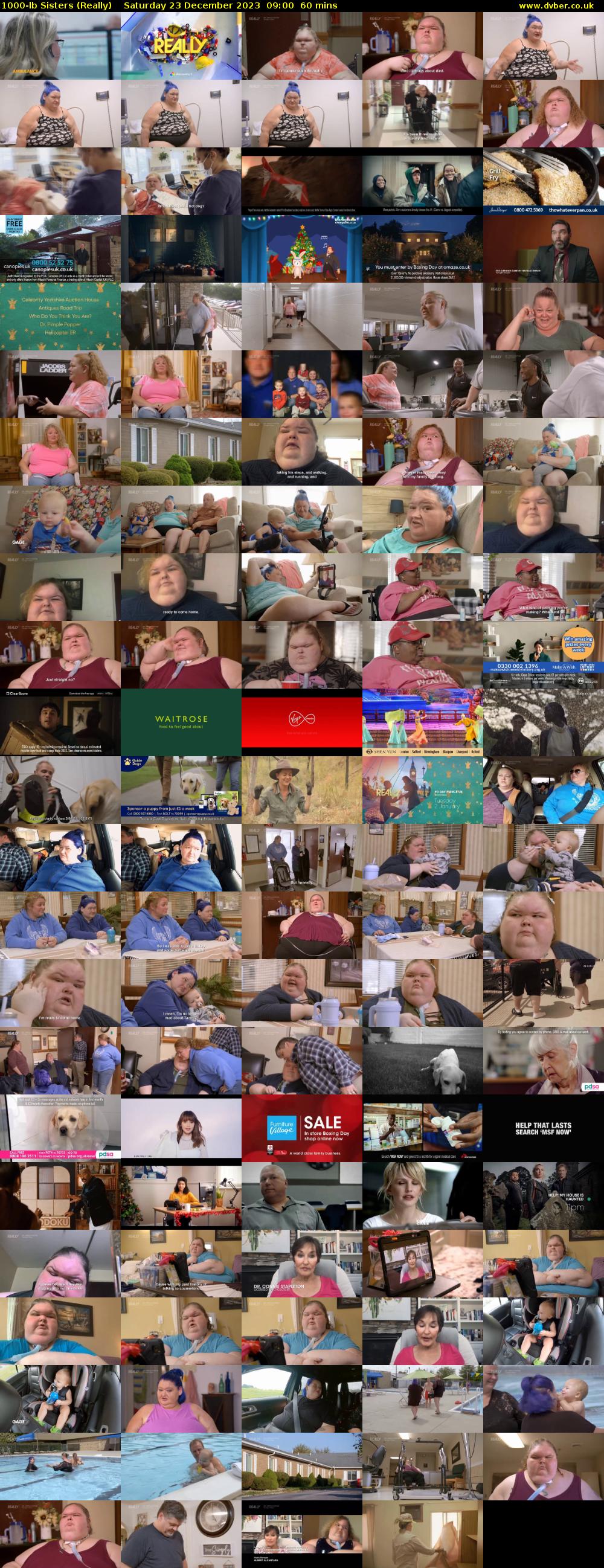 1000-lb Sisters (Really) Saturday 23 December 2023 09:00 - 10:00
