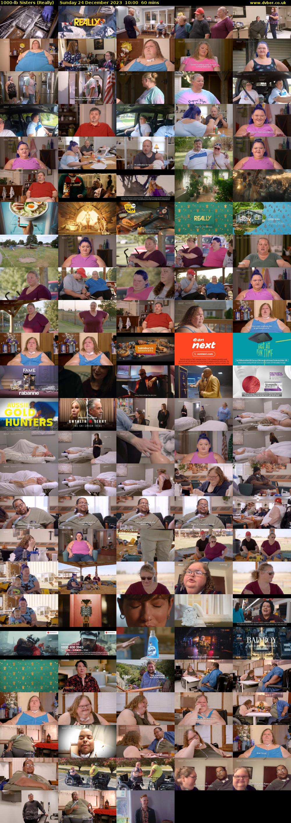 1000-lb Sisters (Really) Sunday 24 December 2023 10:00 - 11:00
