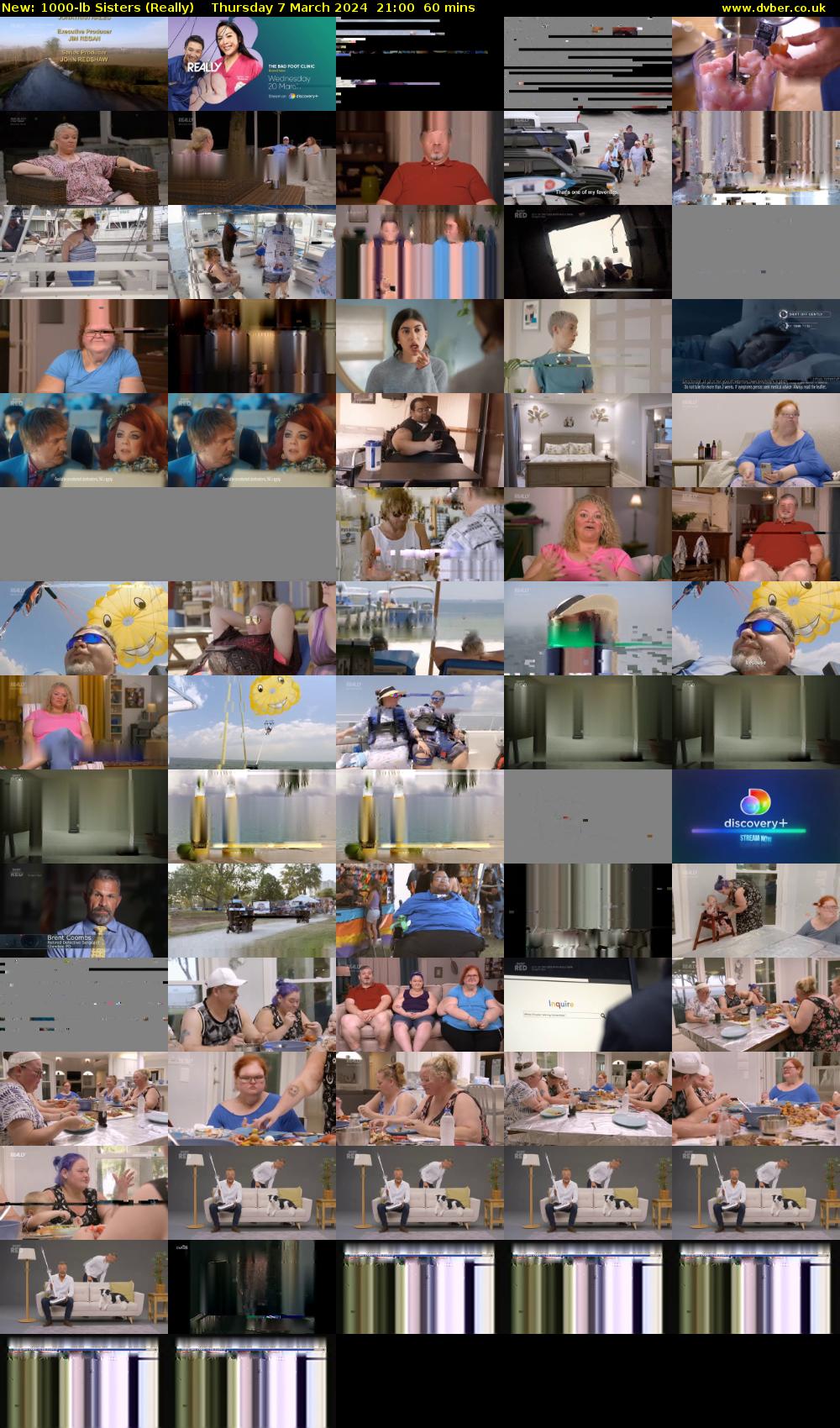 1000-lb Sisters (Really) Thursday 7 March 2024 21:00 - 22:00