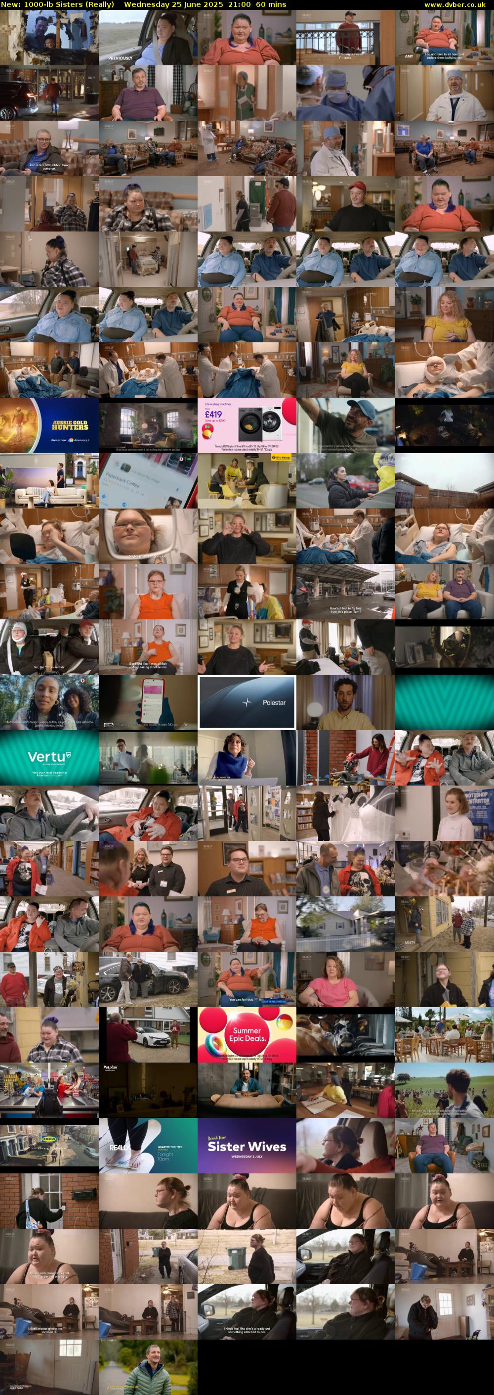 1000-lb Sisters (Really) Wednesday 25 June 2025 21:00 - 22:00