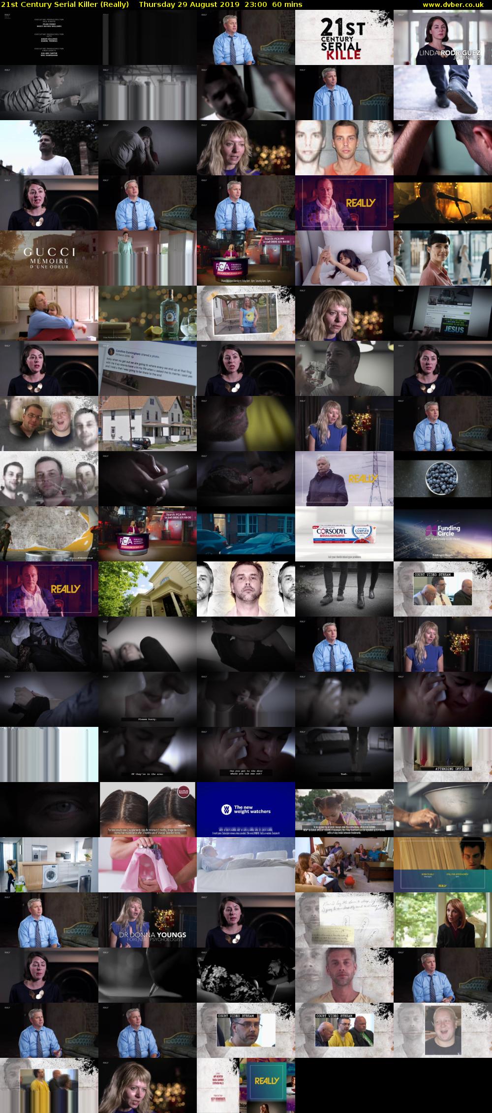 21st Century Serial Killer (Really) Thursday 29 August 2019 23:00 - 00:00