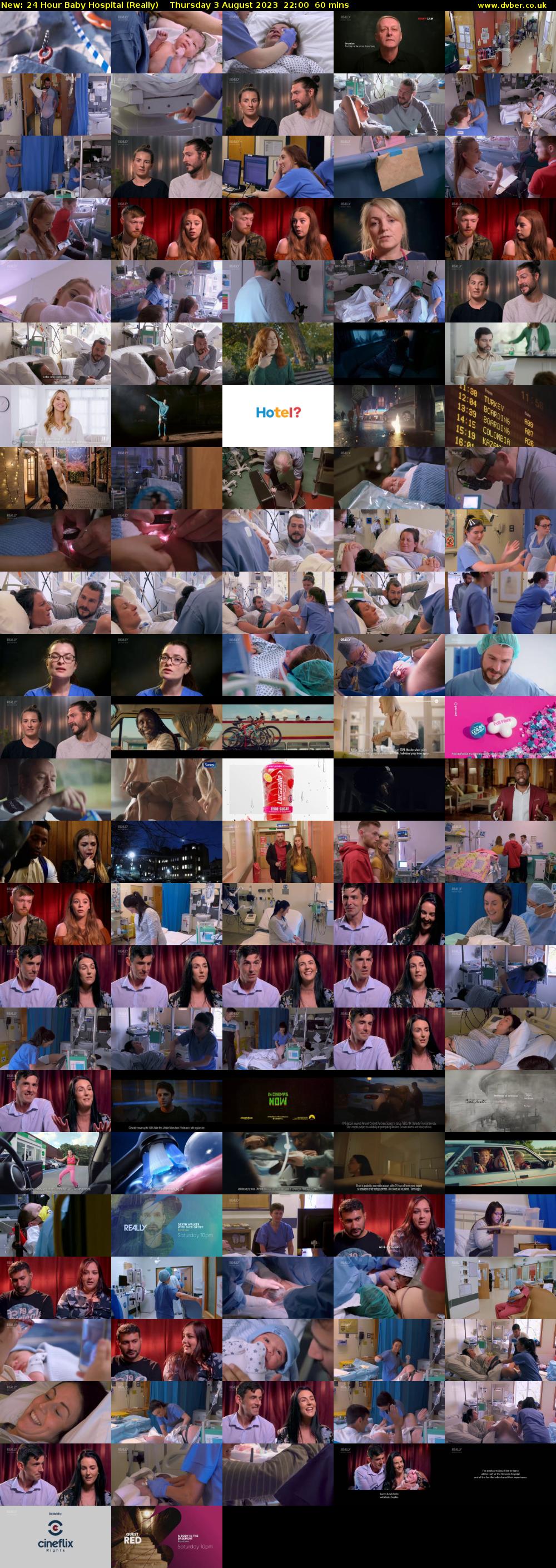 24 Hour Baby Hospital (Really) Thursday 3 August 2023 22:00 - 23:00