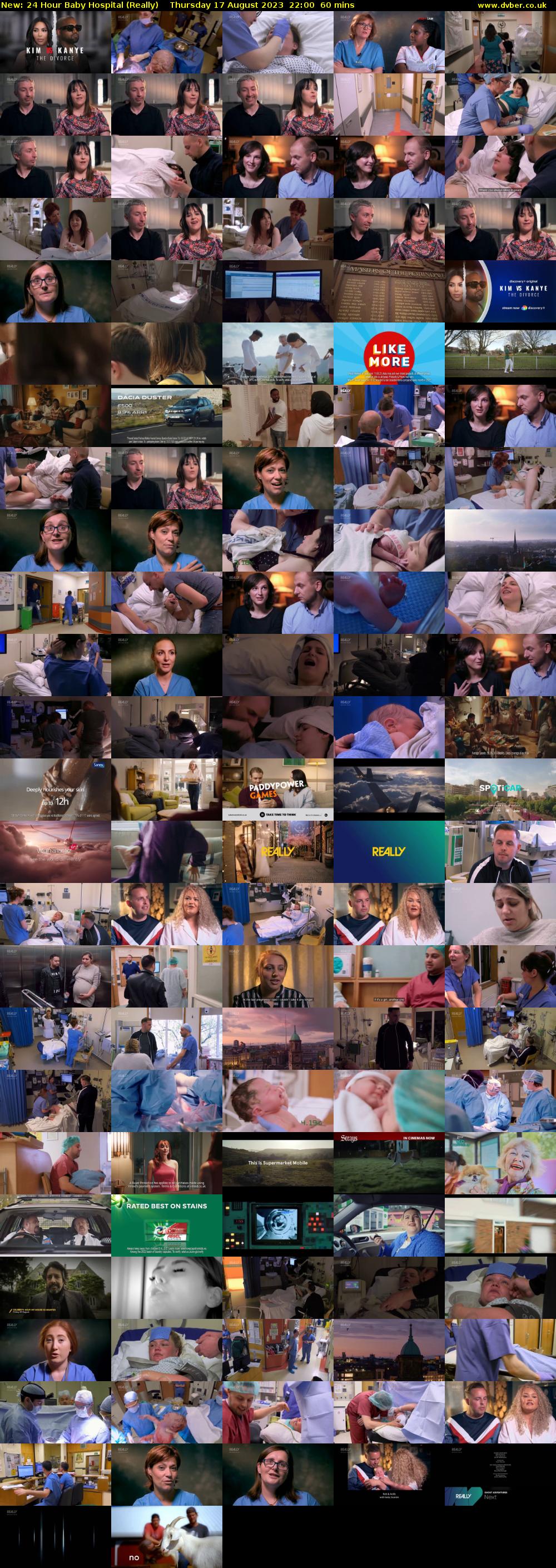 24 Hour Baby Hospital (Really) Thursday 17 August 2023 22:00 - 23:00