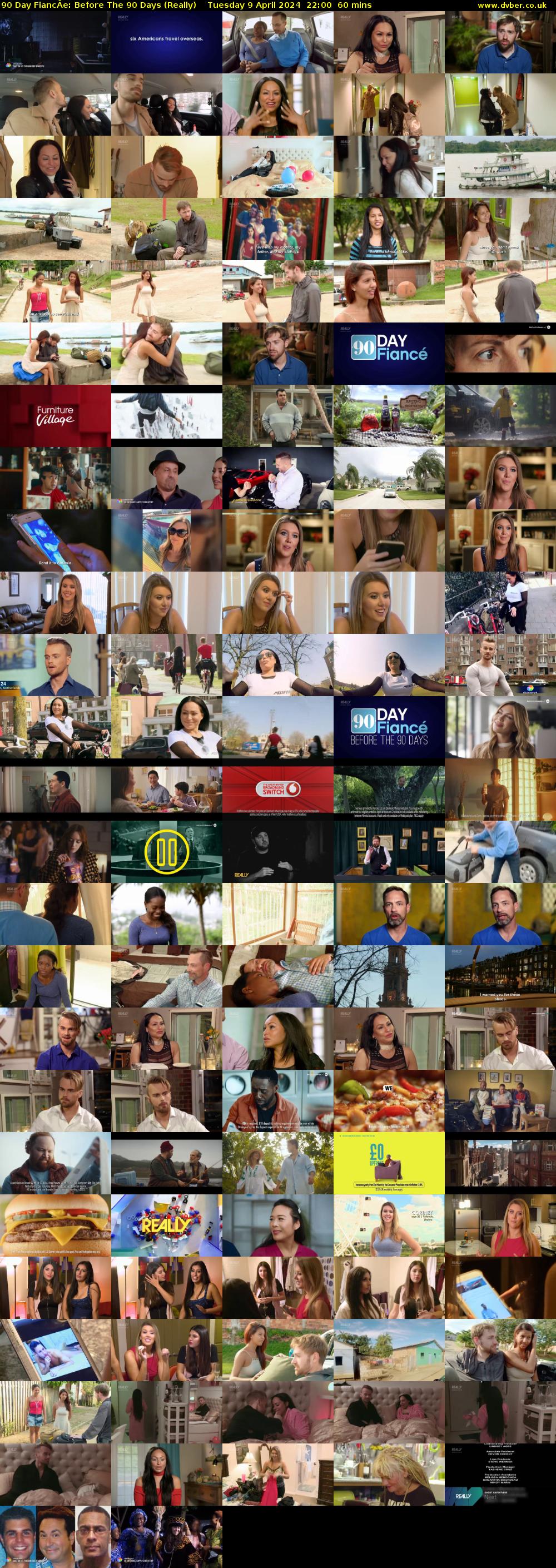 90 Day FiancÂe: Before The 90 Days (Really) Tuesday 9 April 2024 22:00 - 23:00
