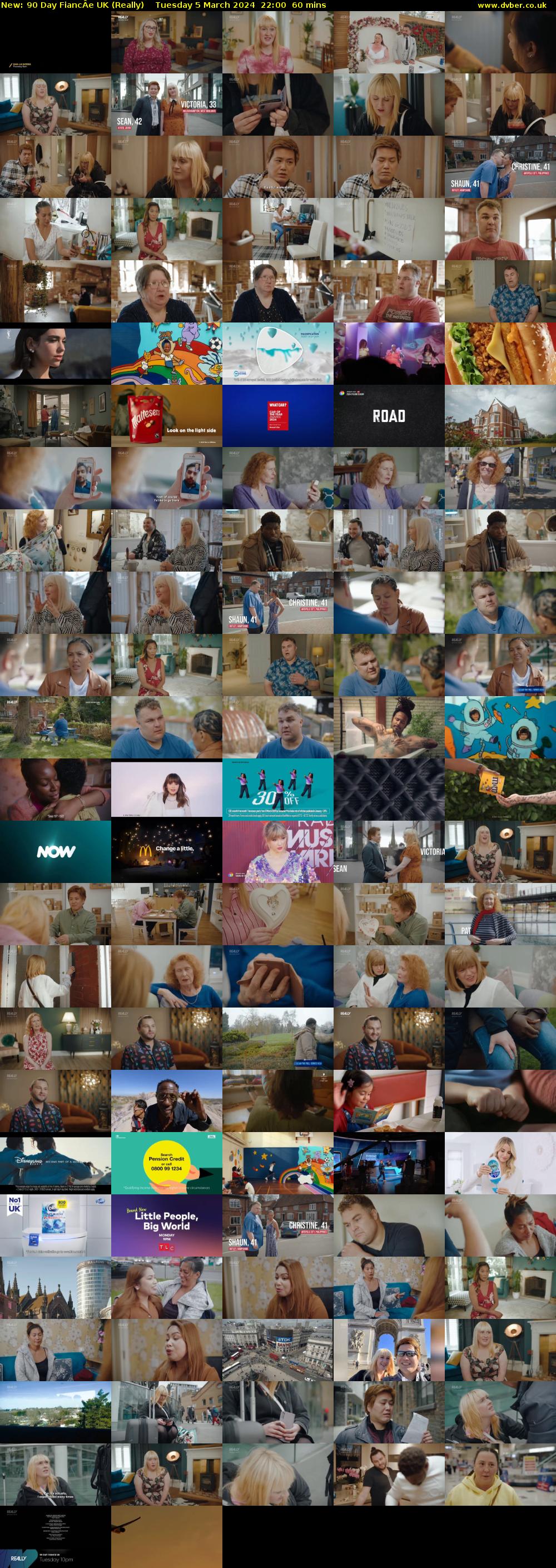 90 Day FiancÂe UK (Really) Tuesday 5 March 2024 22:00 - 23:00