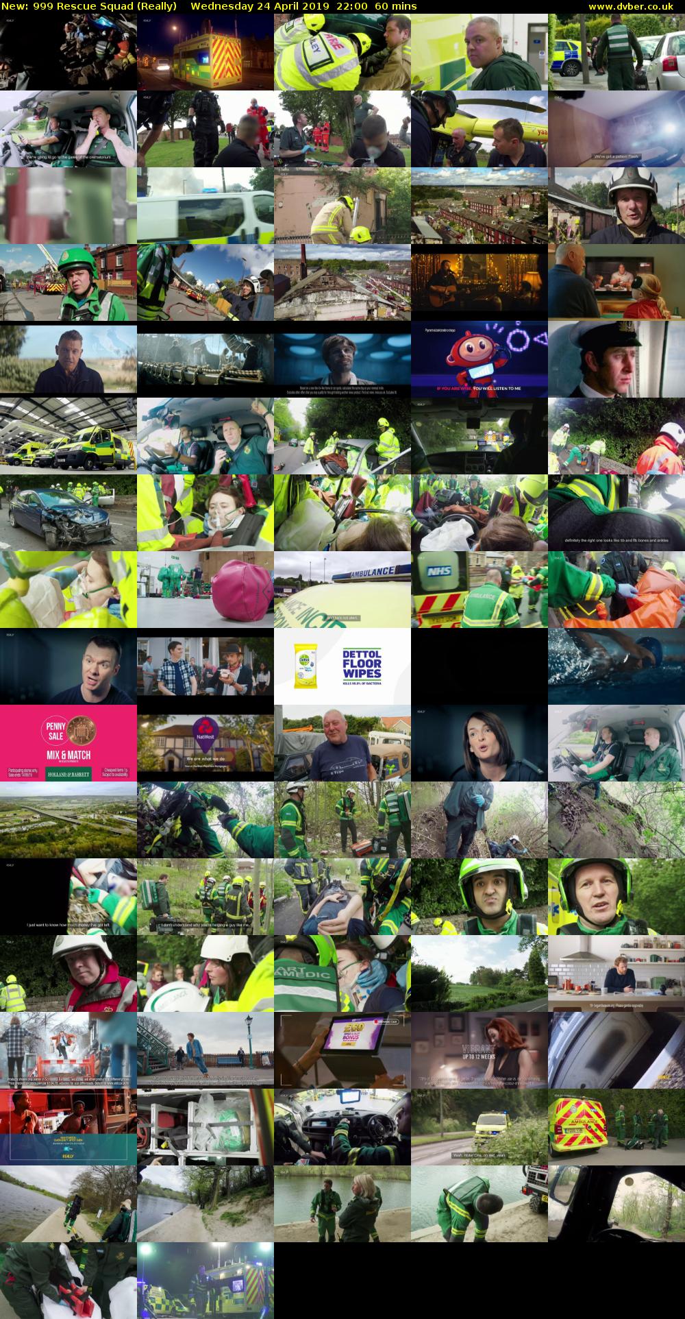 999 Rescue Squad (Really) Wednesday 24 April 2019 22:00 - 23:00