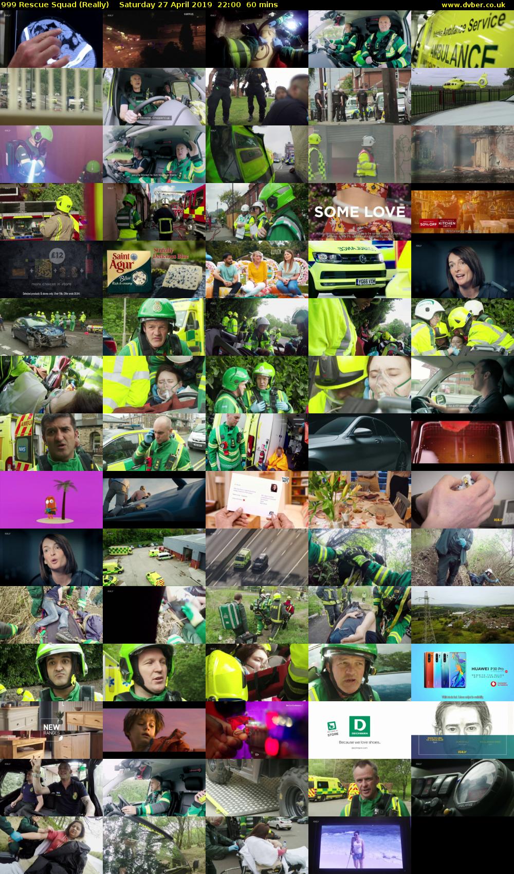 999 Rescue Squad (Really) Saturday 27 April 2019 22:00 - 23:00