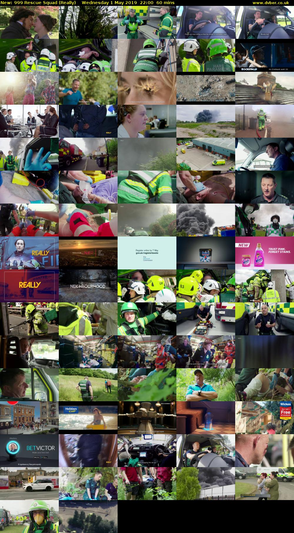 999 Rescue Squad (Really) Wednesday 1 May 2019 22:00 - 23:00