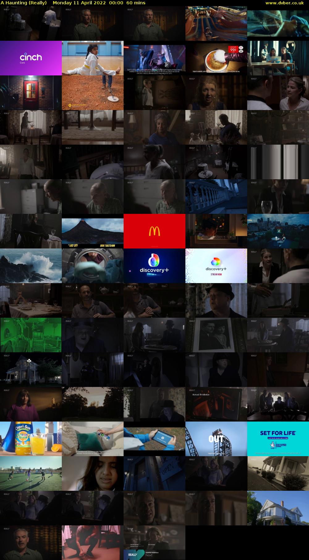 A Haunting (Really) Monday 11 April 2022 00:00 - 01:00