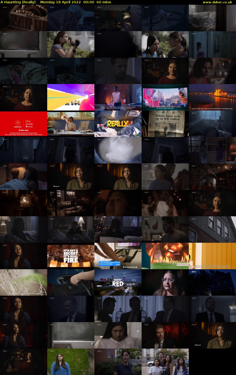 A Haunting (Really) Monday 18 April 2022 00:00 - 01:00