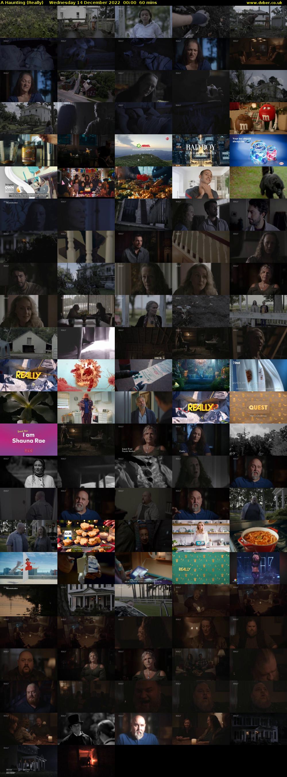 A Haunting (Really) Wednesday 14 December 2022 00:00 - 01:00