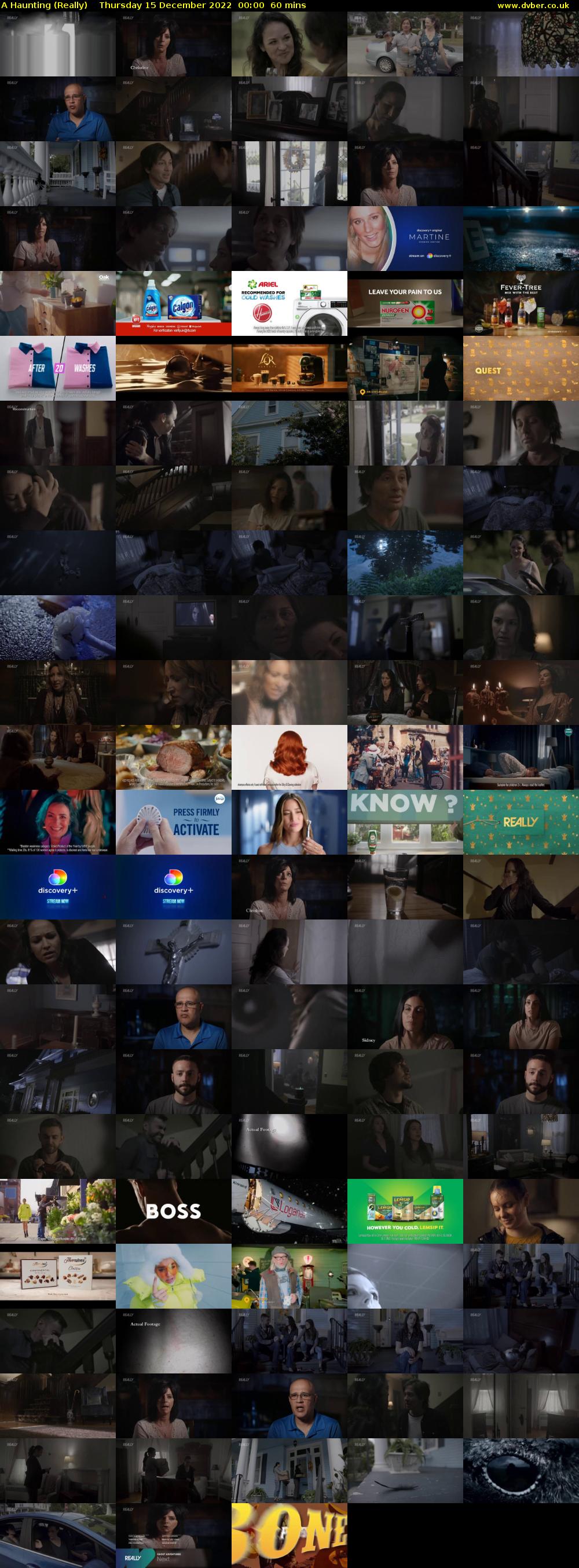 A Haunting (Really) Thursday 15 December 2022 00:00 - 01:00