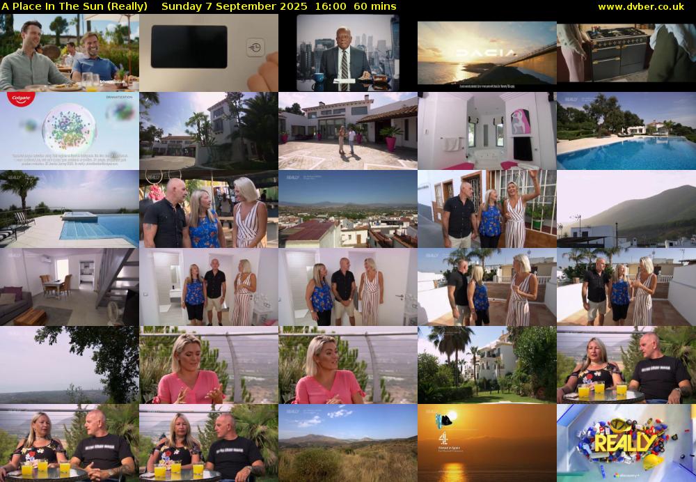 A Place In The Sun (Really) Sunday 7 September 2025 16:00 - 17:00