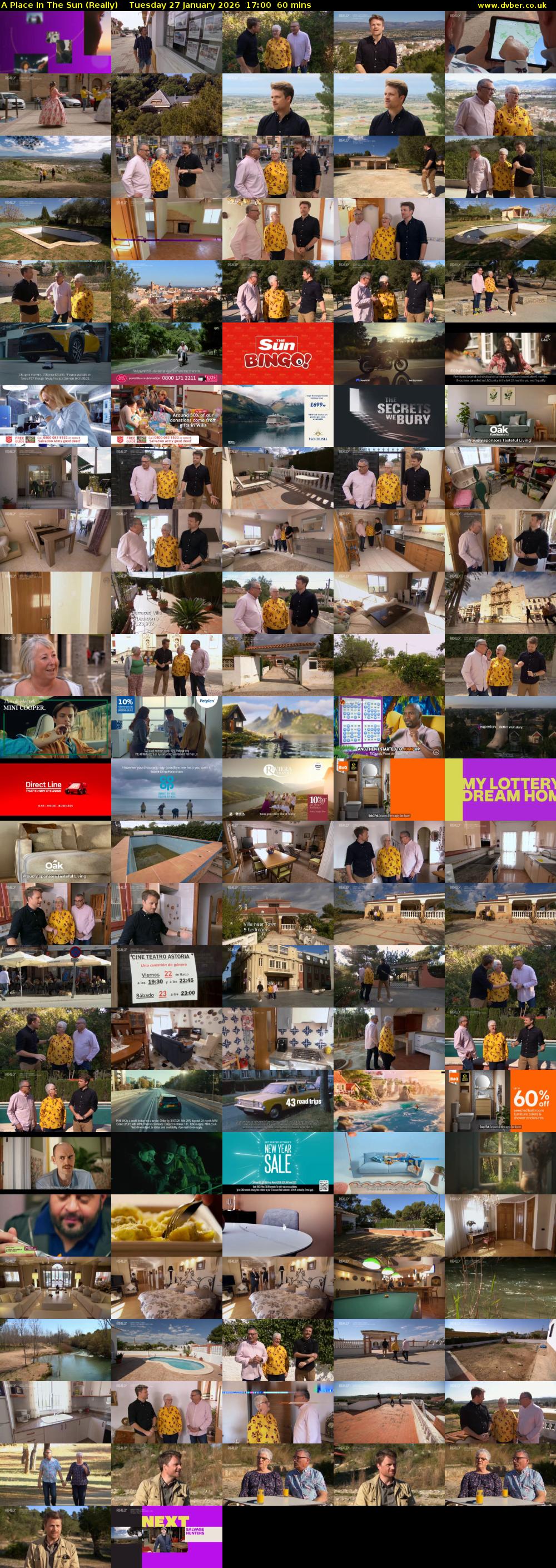 A Place In The Sun (Really) Tuesday 27 January 2026 17:00 - 18:00