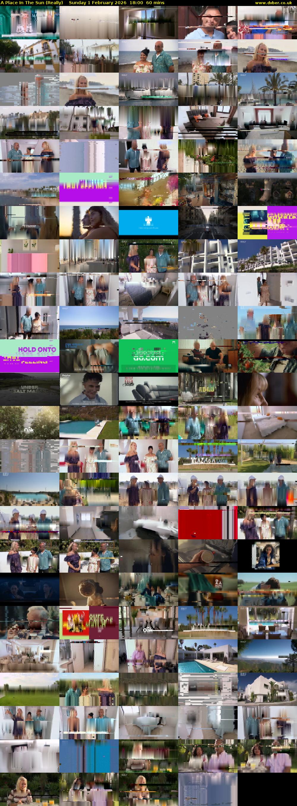 A Place In The Sun (Really) Sunday 1 February 2026 18:00 - 19:00