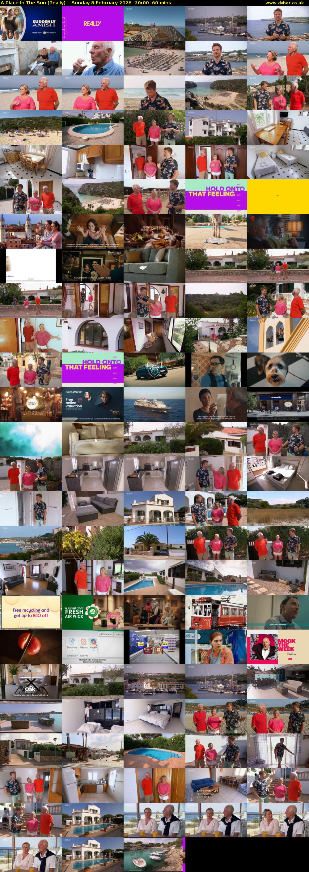 A Place In The Sun (Really) Sunday 8 February 2026 20:00 - 21:00