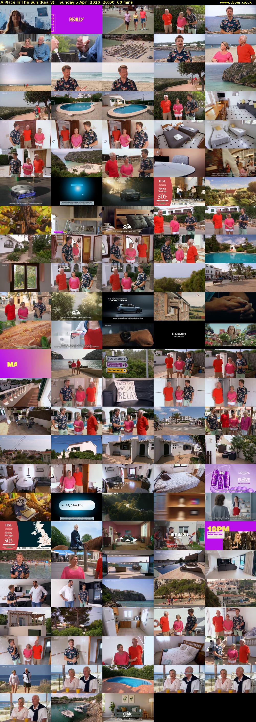 A Place In The Sun (Really) Sunday 5 April 2026 20:00 - 21:00