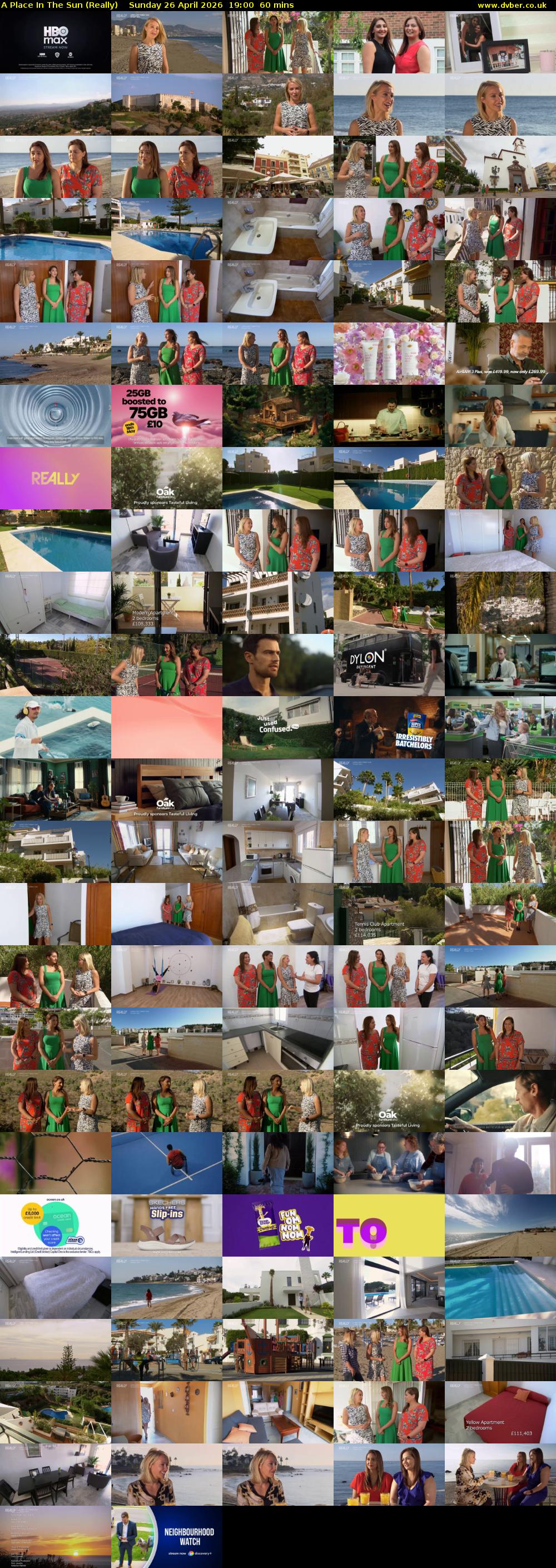 A Place In The Sun (Really) Sunday 26 April 2026 19:00 - 20:00