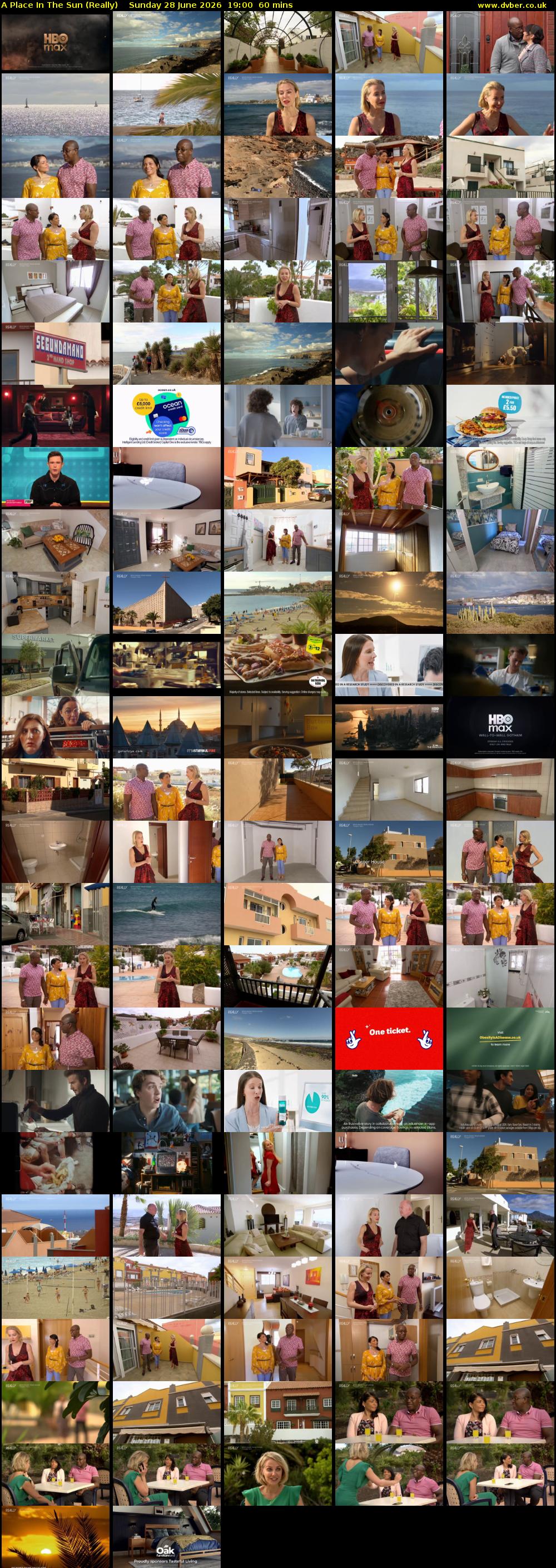 A Place In The Sun (Really) Sunday 28 June 2026 19:00 - 20:00
