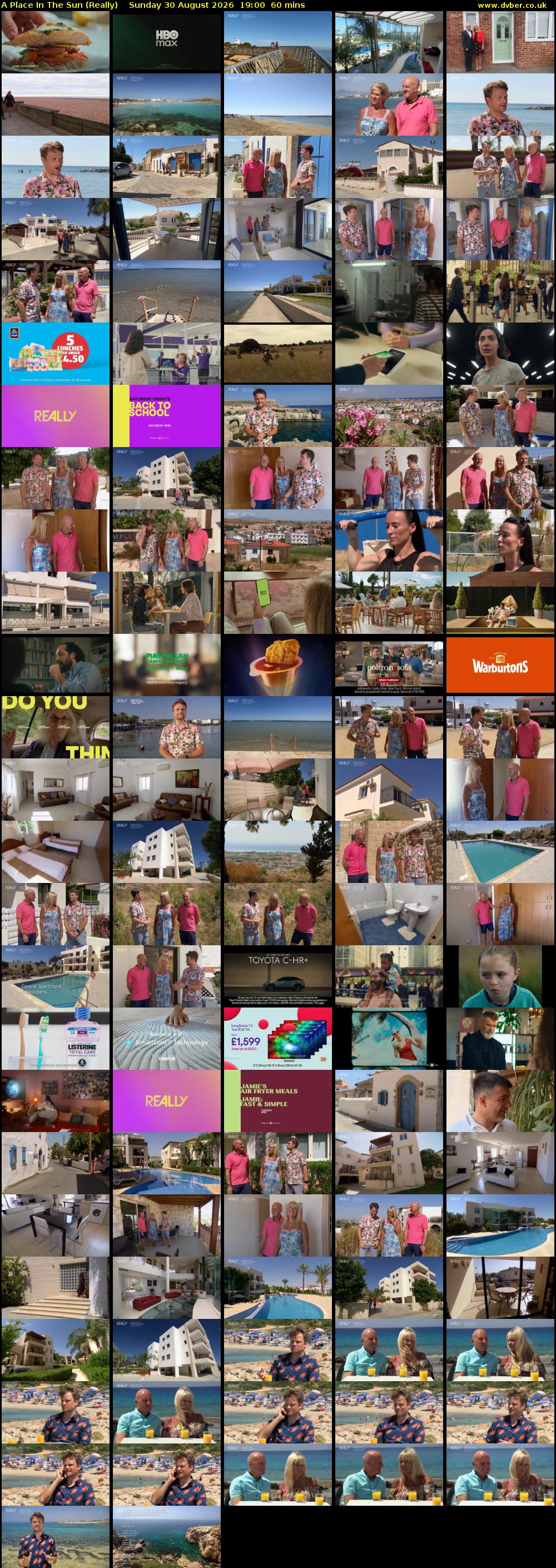 A Place In The Sun (Really) Sunday 30 August 2026 19:00 - 20:00