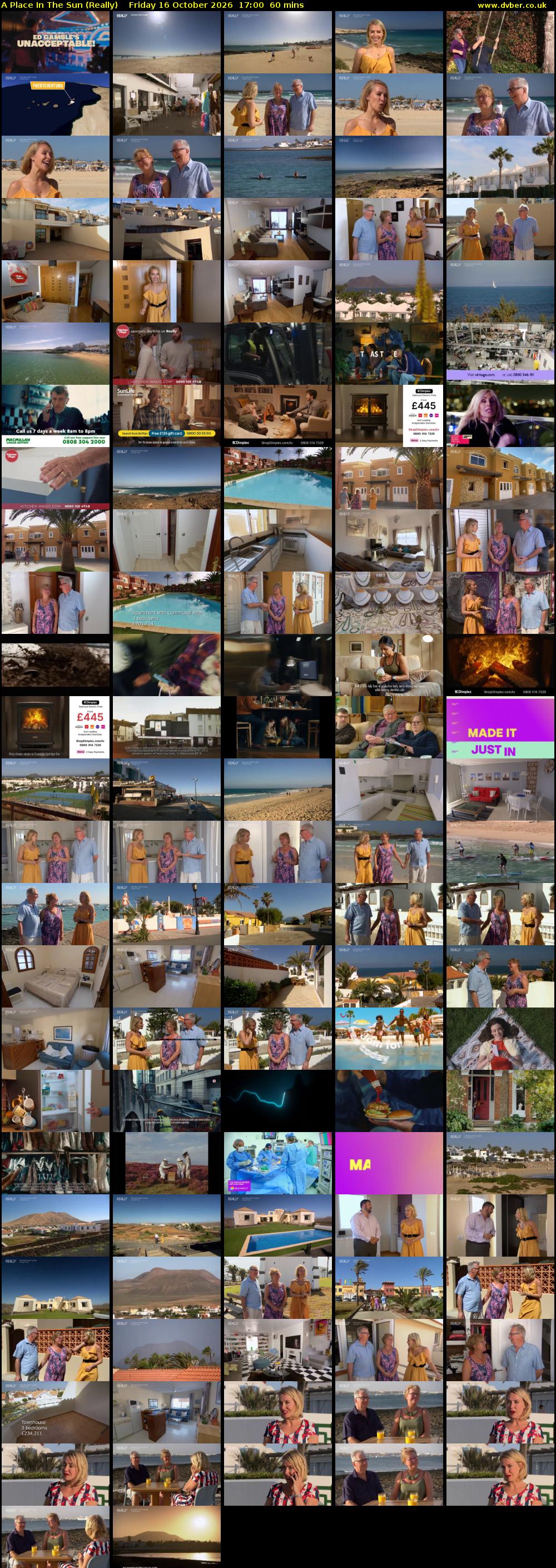 A Place In The Sun (Really) Friday 16 October 2026 17:00 - 18:00
