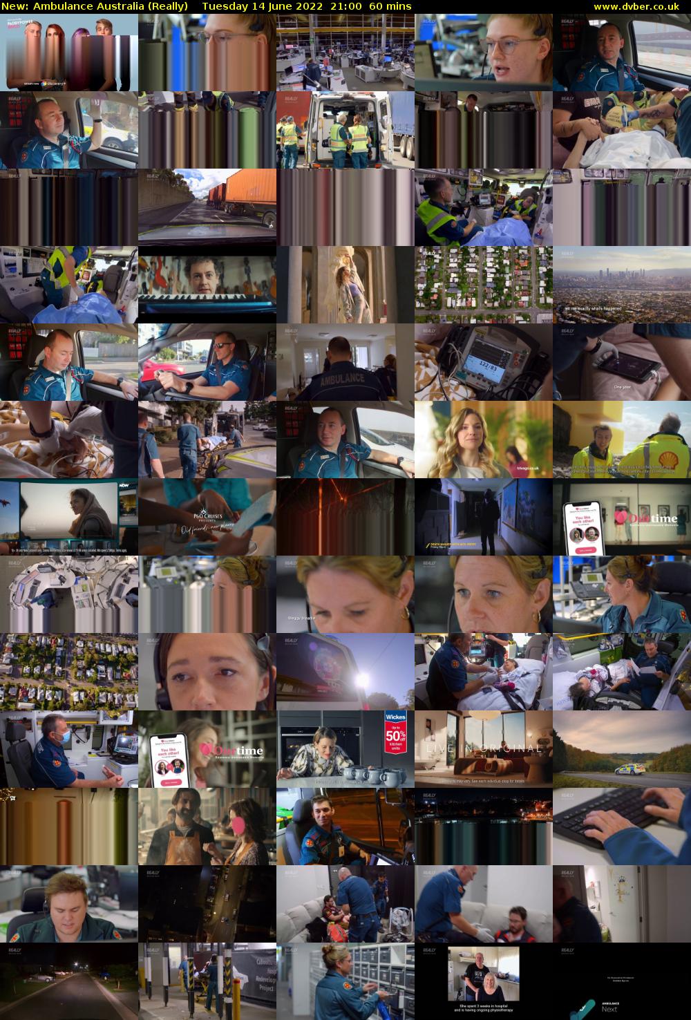 Ambulance Australia (Really) Tuesday 14 June 2022 21:00 - 22:00