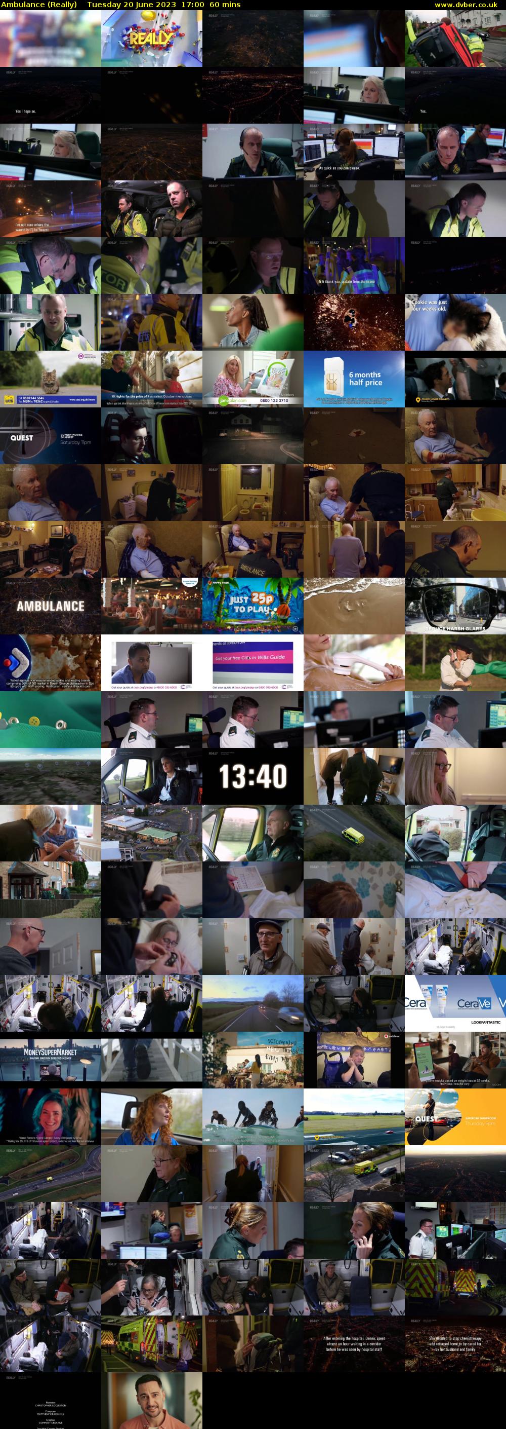 Ambulance (Really) Tuesday 20 June 2023 17:00 - 18:00
