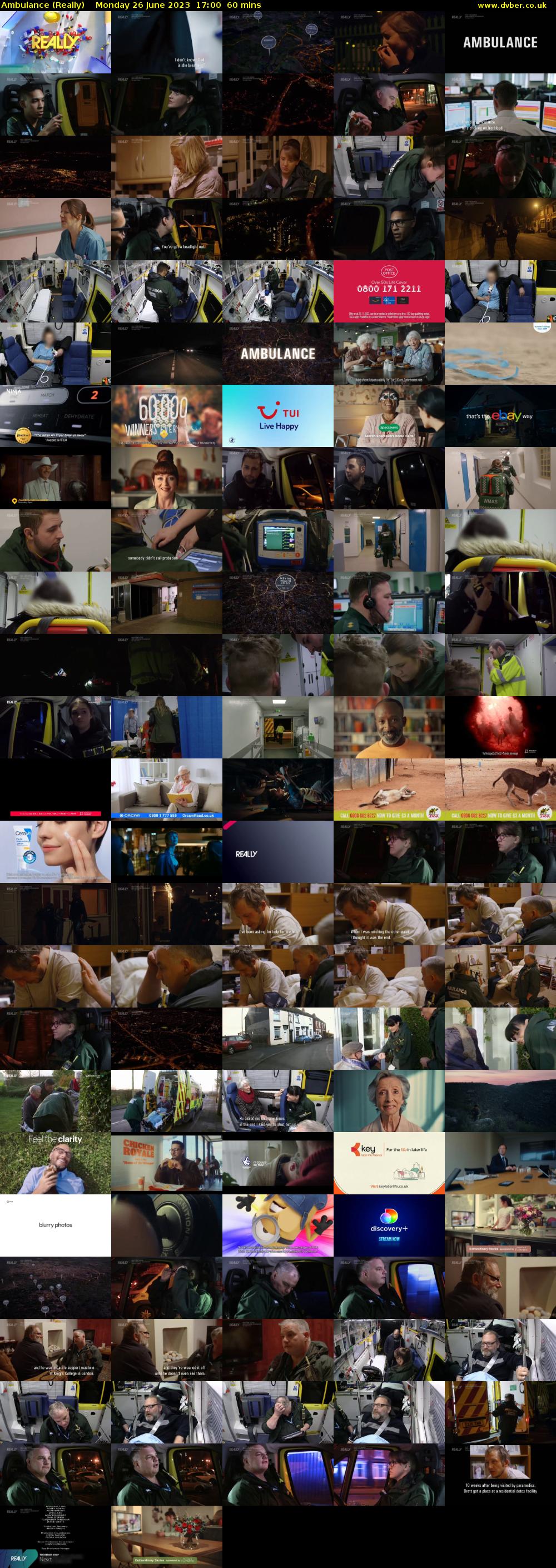 Ambulance (Really) Monday 26 June 2023 17:00 - 18:00
