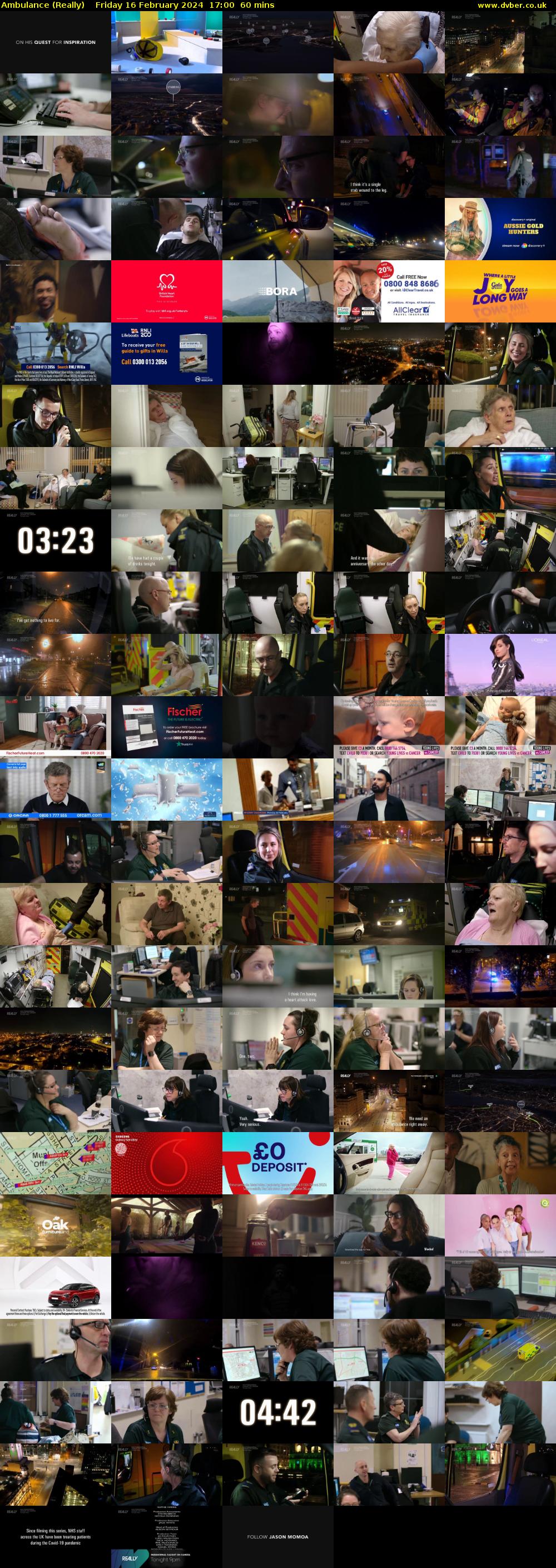 Ambulance (Really) Friday 16 February 2024 17:00 - 18:00