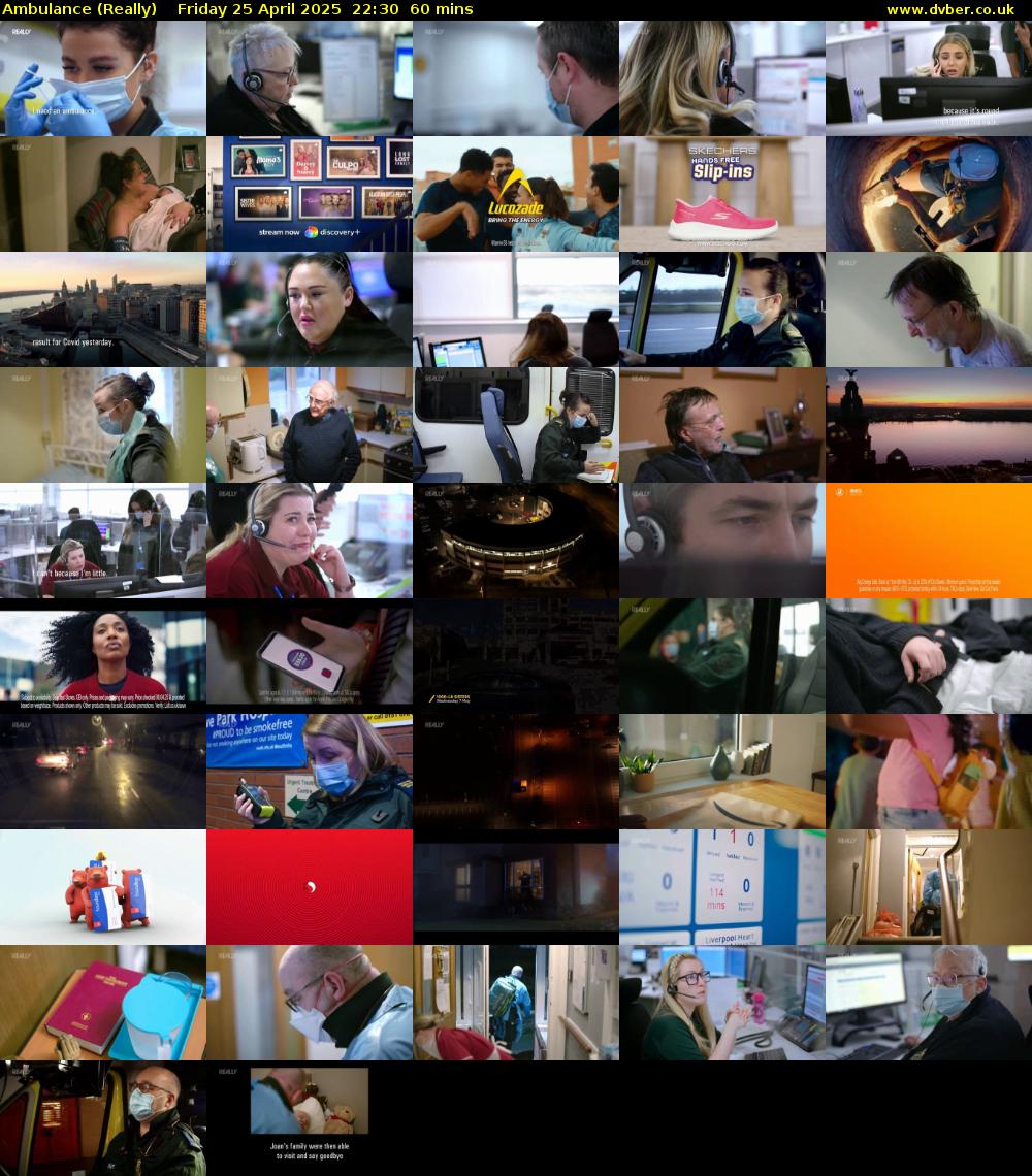 Ambulance (Really) Friday 25 April 2025 22:30 - 23:30
