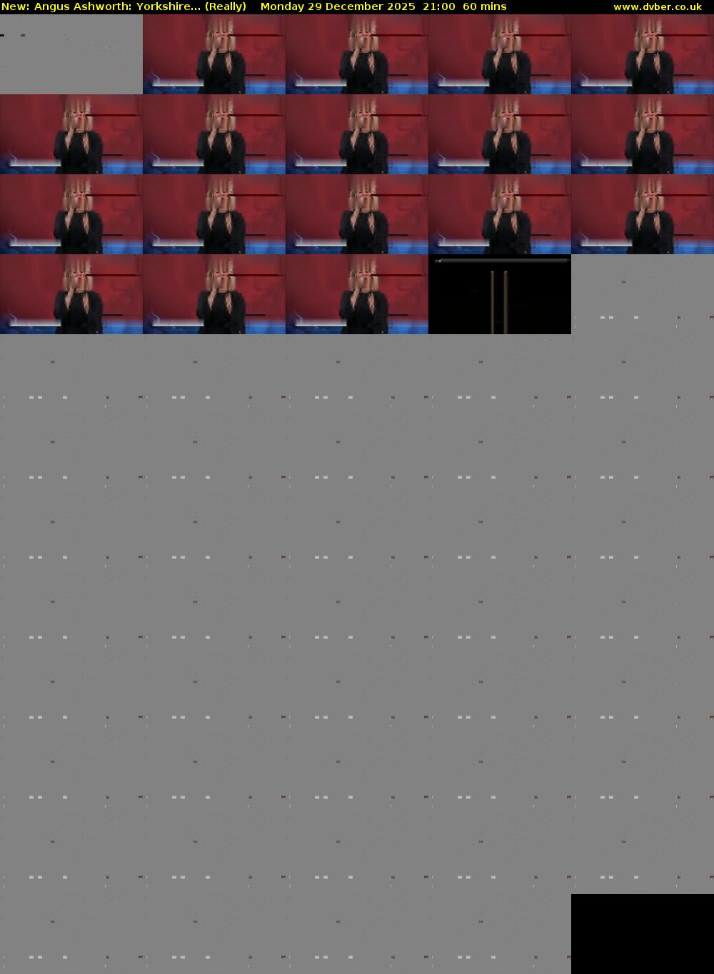 Angus Ashworth: Yorkshire... (Really) Monday 29 December 2025 21:00 - 22:00
