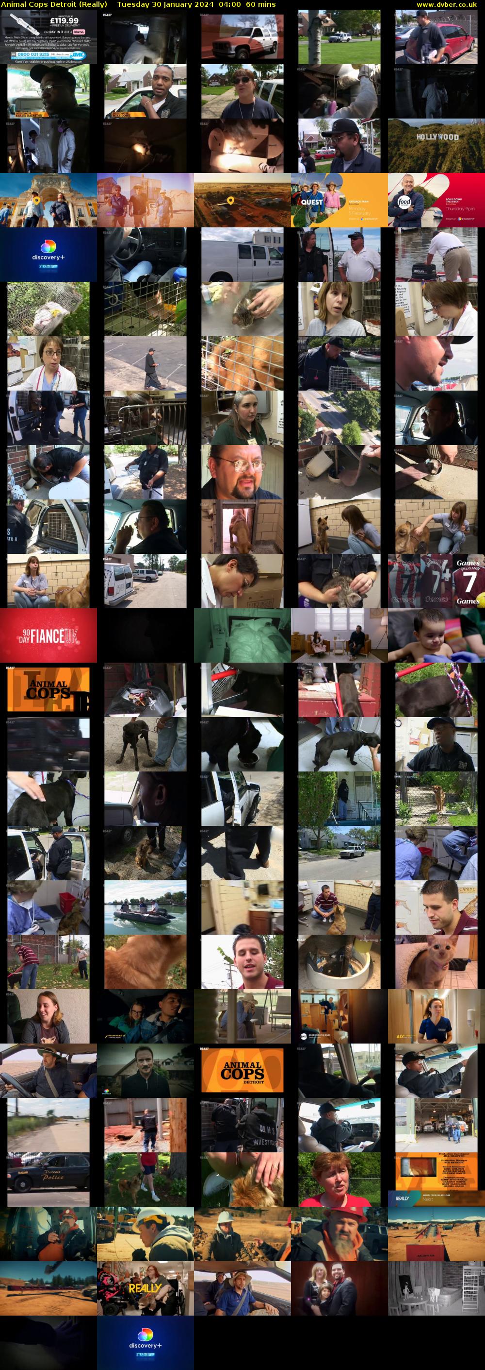 Animal Cops Detroit (Really) Tuesday 30 January 2024 04:00 - 05:00