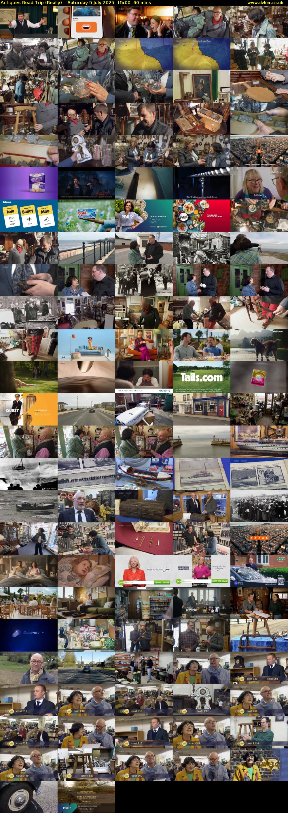 Antiques Road Trip (Really) Saturday 5 July 2025 15:00 - 16:00