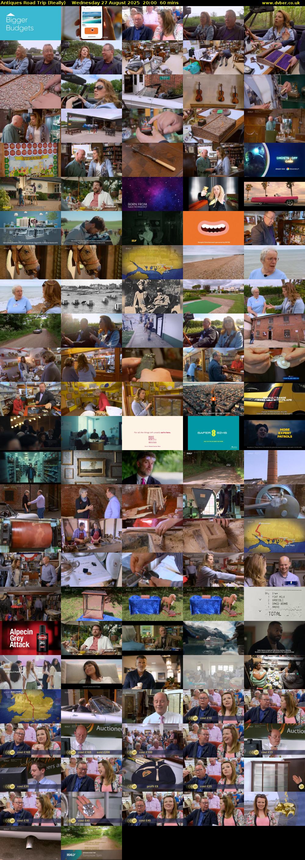 Antiques Road Trip (Really) Wednesday 27 August 2025 20:00 - 21:00