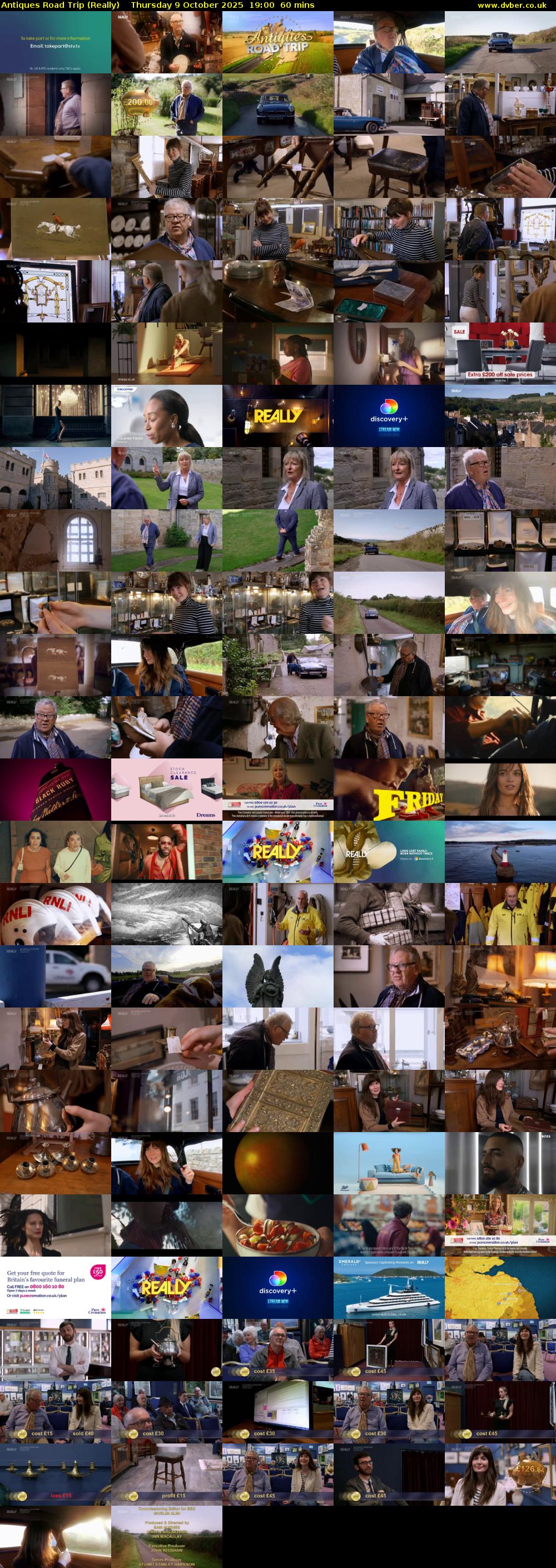 Antiques Road Trip (Really) Thursday 9 October 2025 19:00 - 20:00