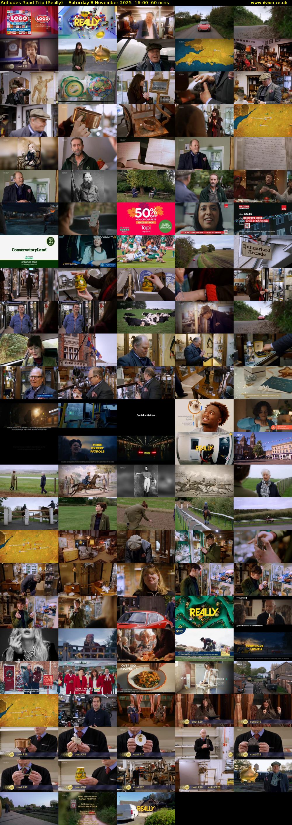 Antiques Road Trip (Really) Saturday 8 November 2025 16:00 - 17:00