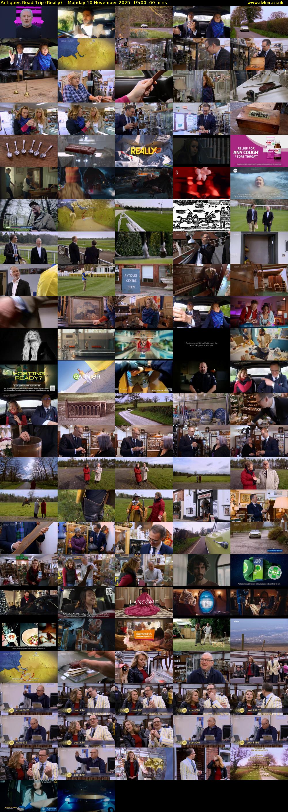 Antiques Road Trip (Really) Monday 10 November 2025 19:00 - 20:00