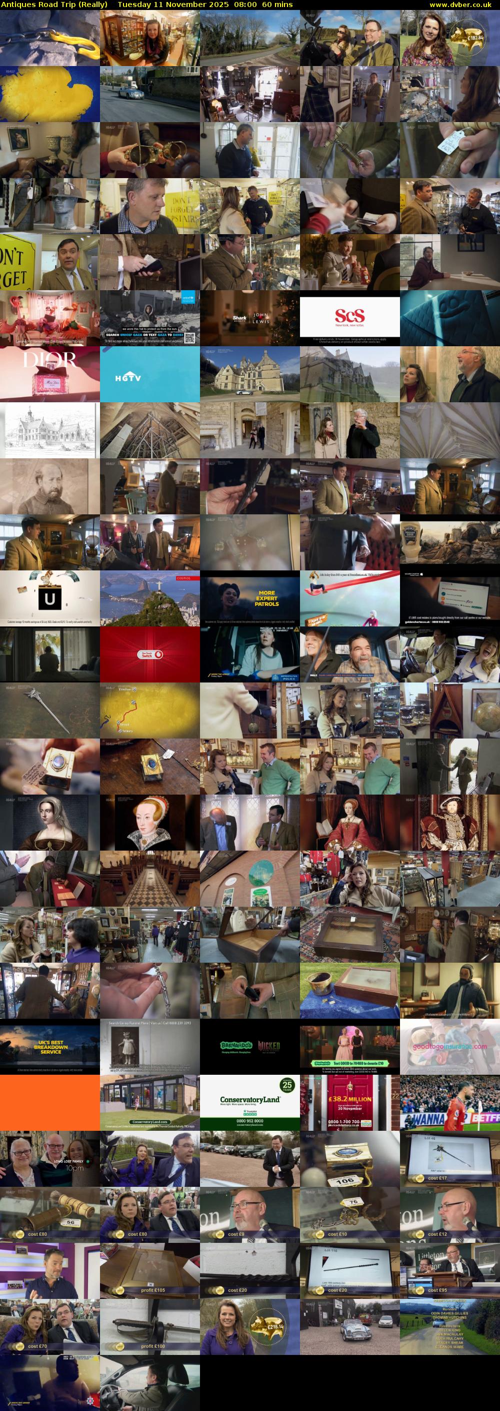 Antiques Road Trip (Really) Tuesday 11 November 2025 08:00 - 09:00