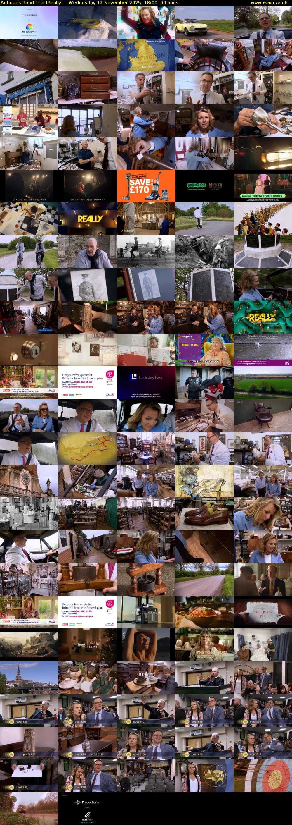 Antiques Road Trip (Really) Wednesday 12 November 2025 18:00 - 19:00