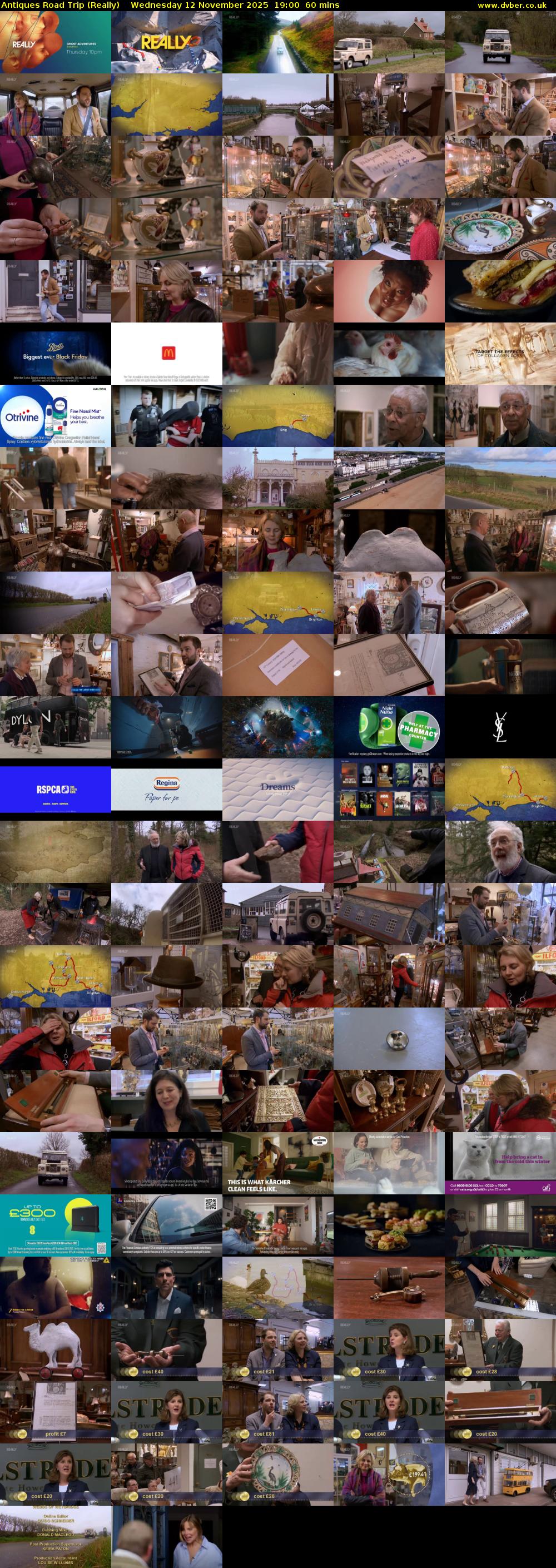 Antiques Road Trip (Really) Wednesday 12 November 2025 19:00 - 20:00