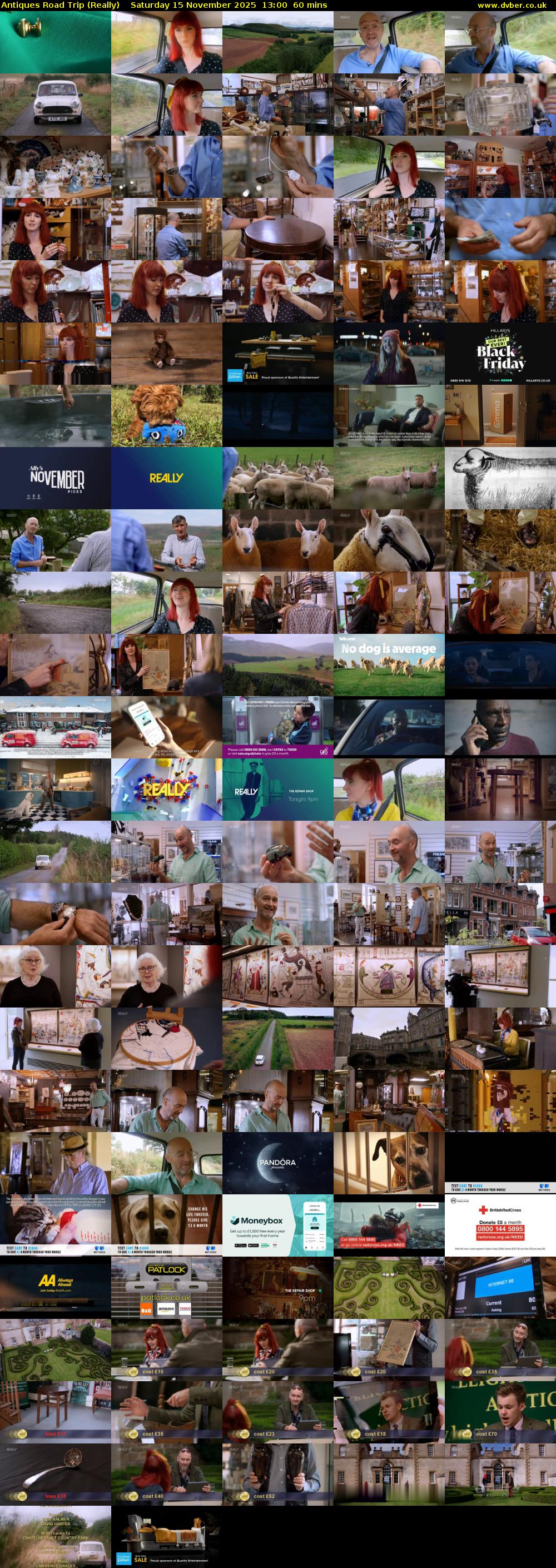 Antiques Road Trip (Really) Saturday 15 November 2025 13:00 - 14:00