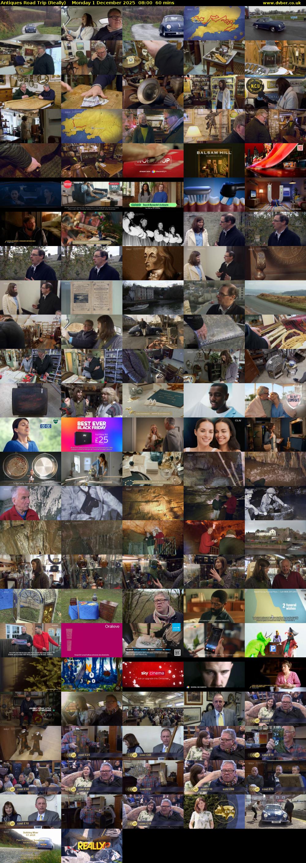 Antiques Road Trip (Really) Monday 1 December 2025 08:00 - 09:00