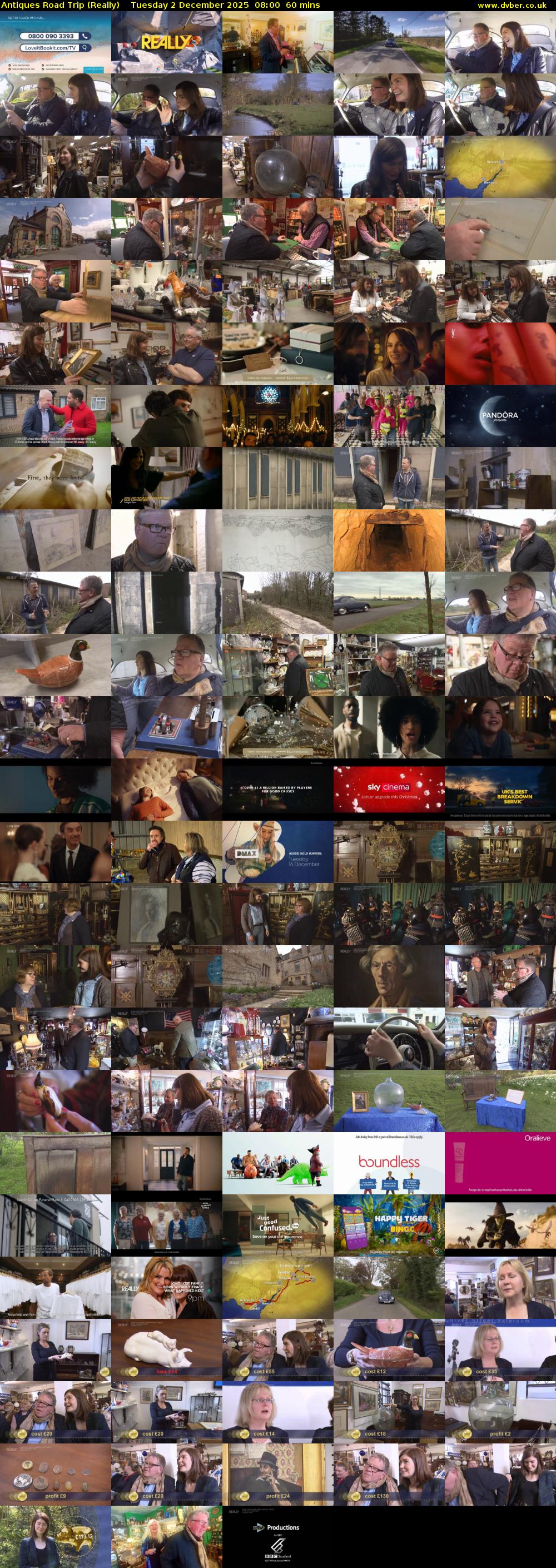 Antiques Road Trip (Really) Tuesday 2 December 2025 08:00 - 09:00