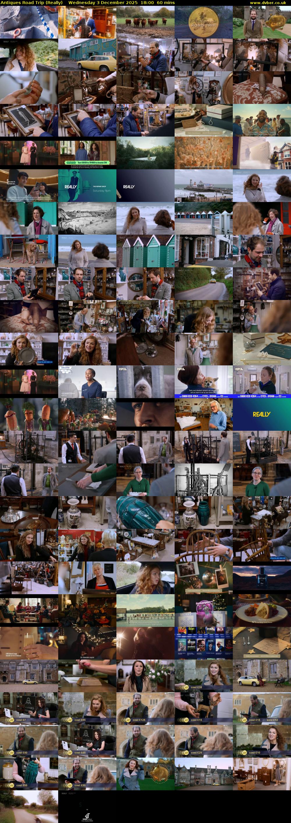 Antiques Road Trip (Really) Wednesday 3 December 2025 18:00 - 19:00