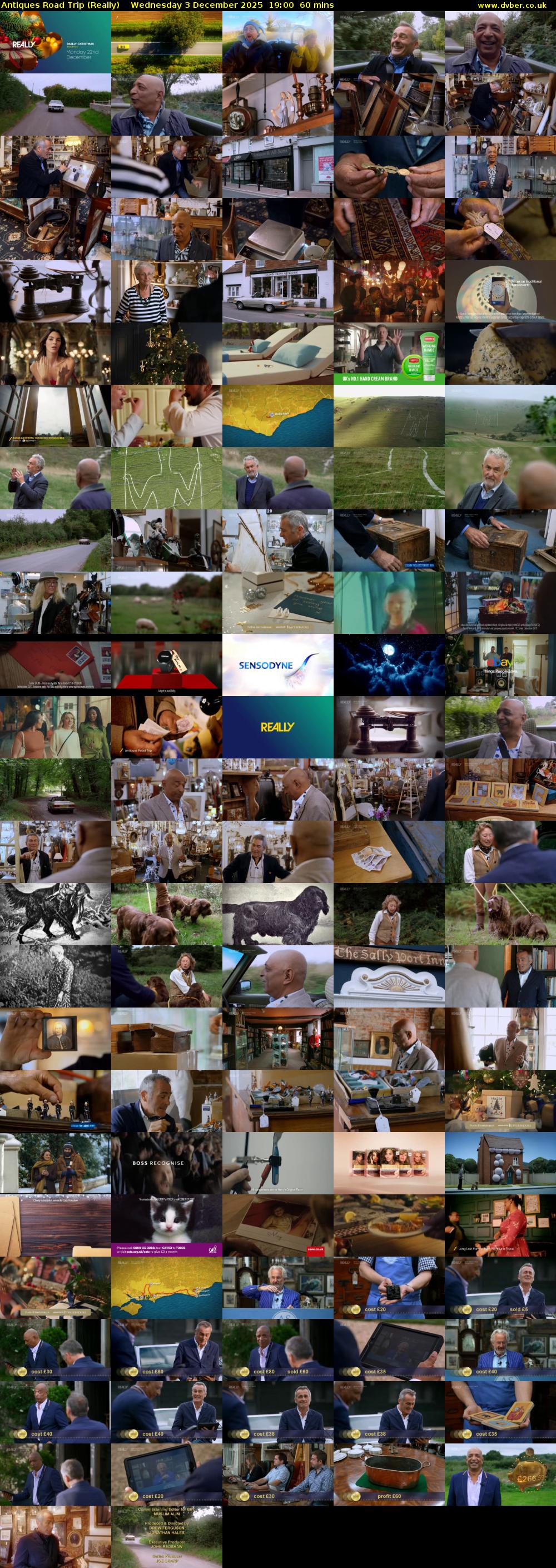 Antiques Road Trip (Really) Wednesday 3 December 2025 19:00 - 20:00