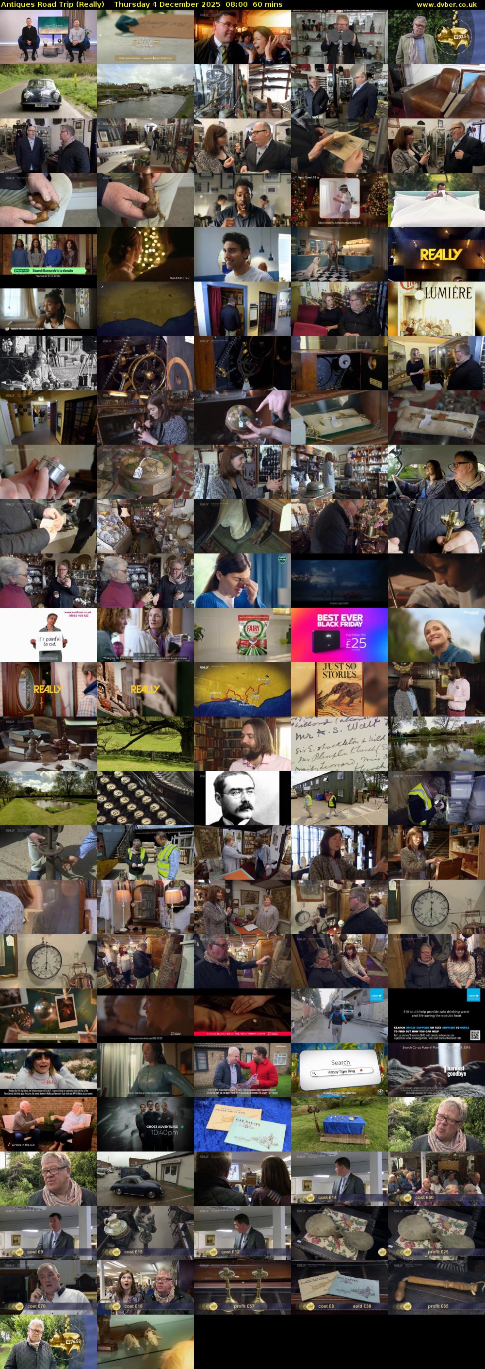 Antiques Road Trip (Really) Thursday 4 December 2025 08:00 - 09:00