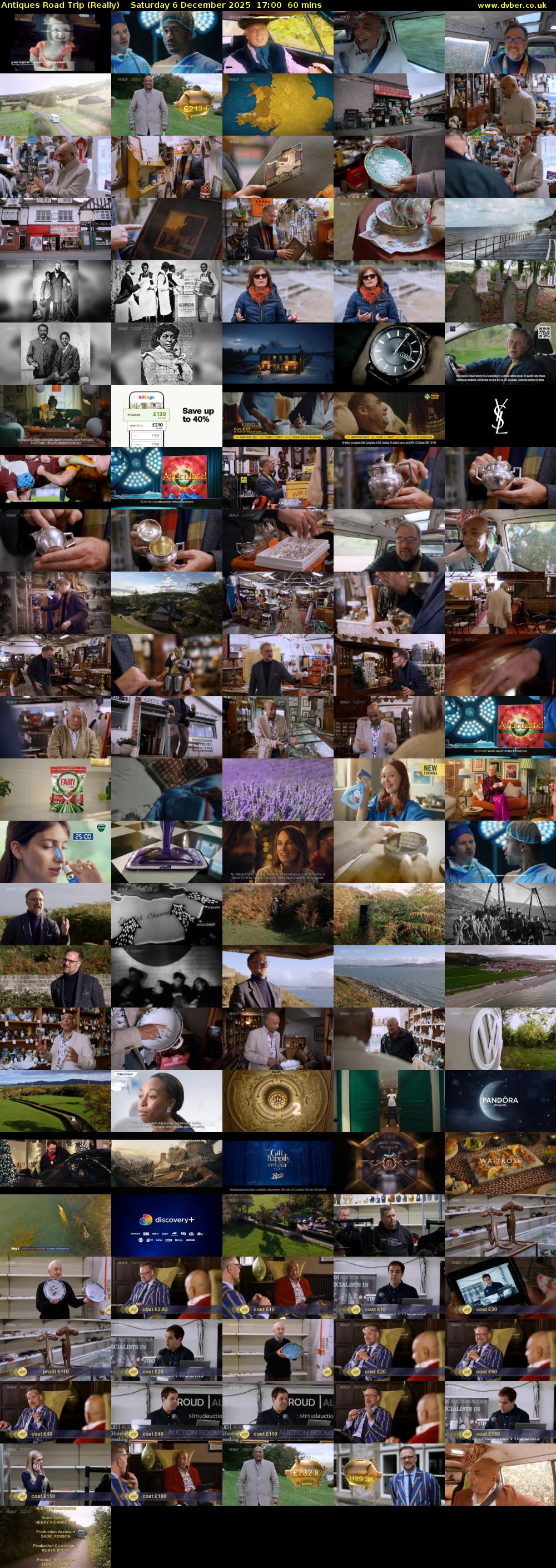 Antiques Road Trip (Really) Saturday 6 December 2025 17:00 - 18:00