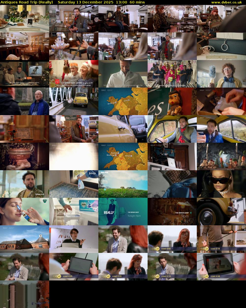 Antiques Road Trip (Really) Saturday 13 December 2025 13:00 - 14:00